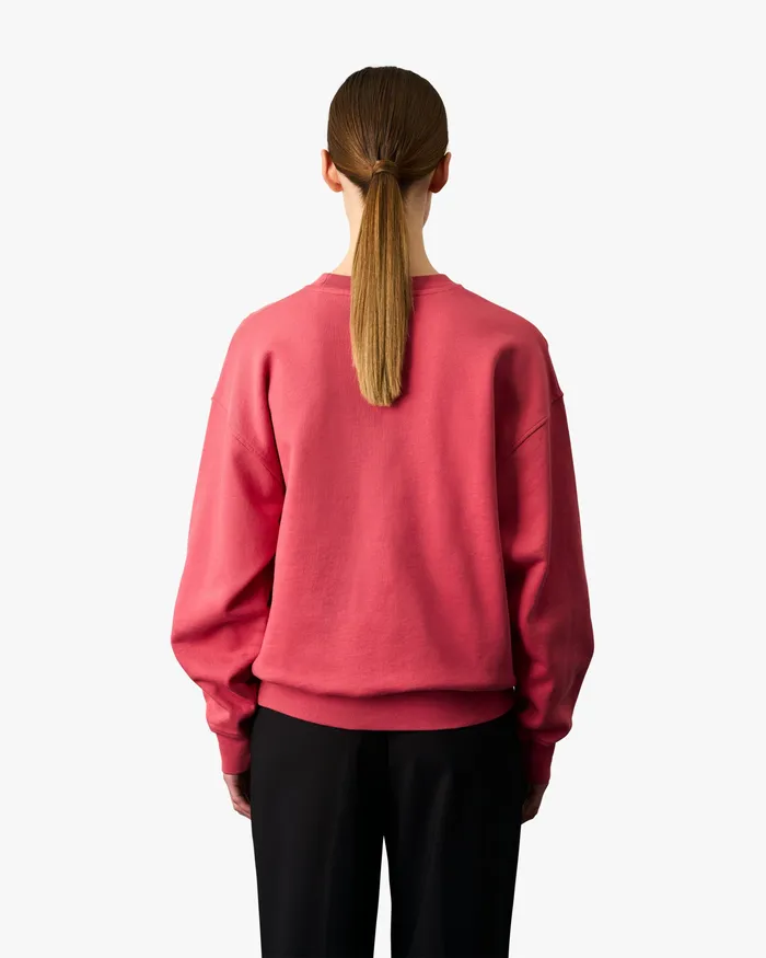 Organic Oversized Crew 8211 Soft Lavender Women Crewneck Sweatshirts Colorfulstandard