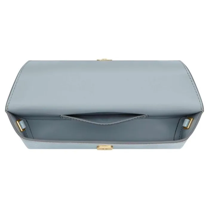 Oroton Baguette Bags Della Texture Small Baguette Dusk Blue 8211 Women