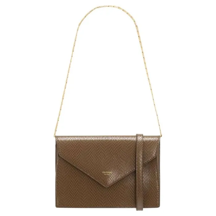Oroton Clutches Mia Texture Clutch Wicker 8211 Women