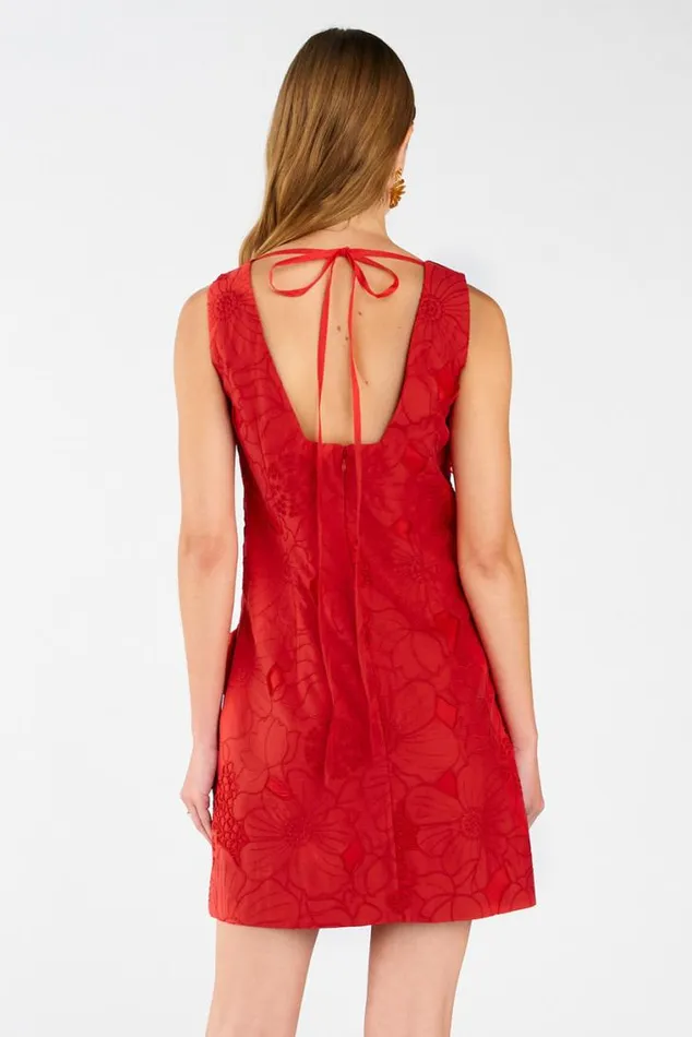 Oroton Dresses Lace Shift Dress Poppy 8211 Women