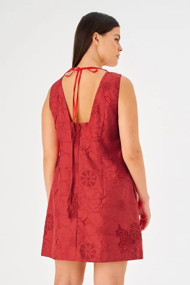 Oroton Dresses Lace Shift Dress Poppy 8211 Women
