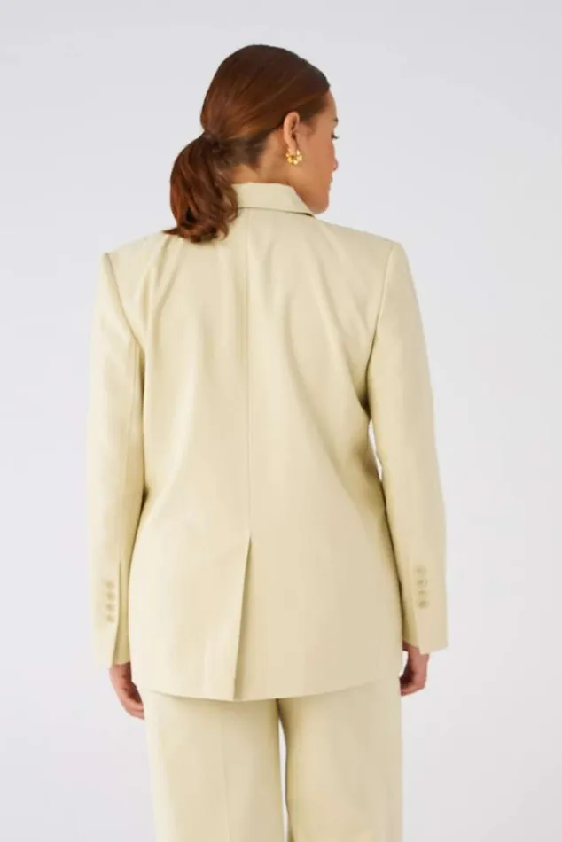 Oroton Jackets and Outerwear Blazer Almond 8211 Women