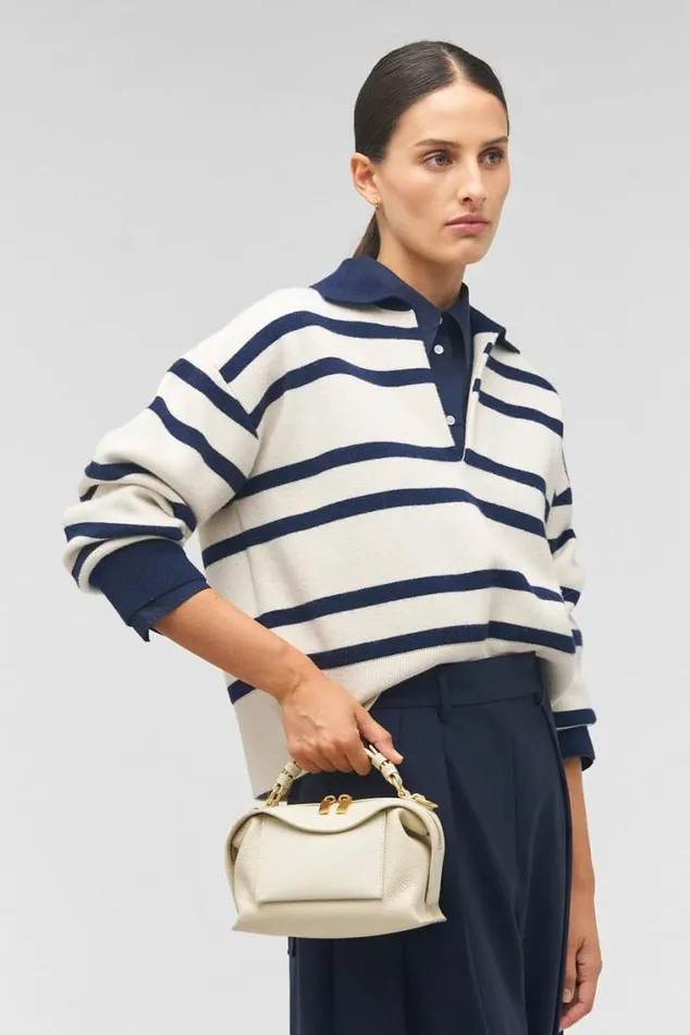 Oroton Mini Bags Mica Mini Bowler Cashew 8211 Women