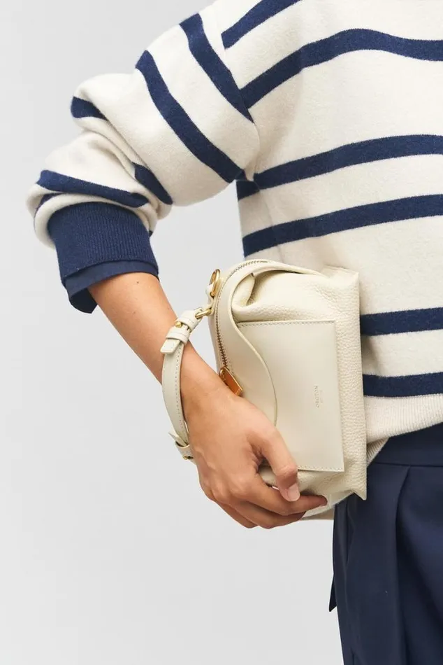Oroton Mini Bags Mica Mini Bowler Cashew 8211 Women