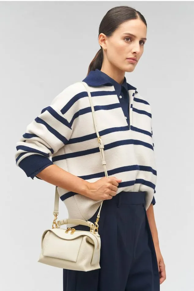 Oroton Mini Bags Mica Mini Bowler Cashew 8211 Women