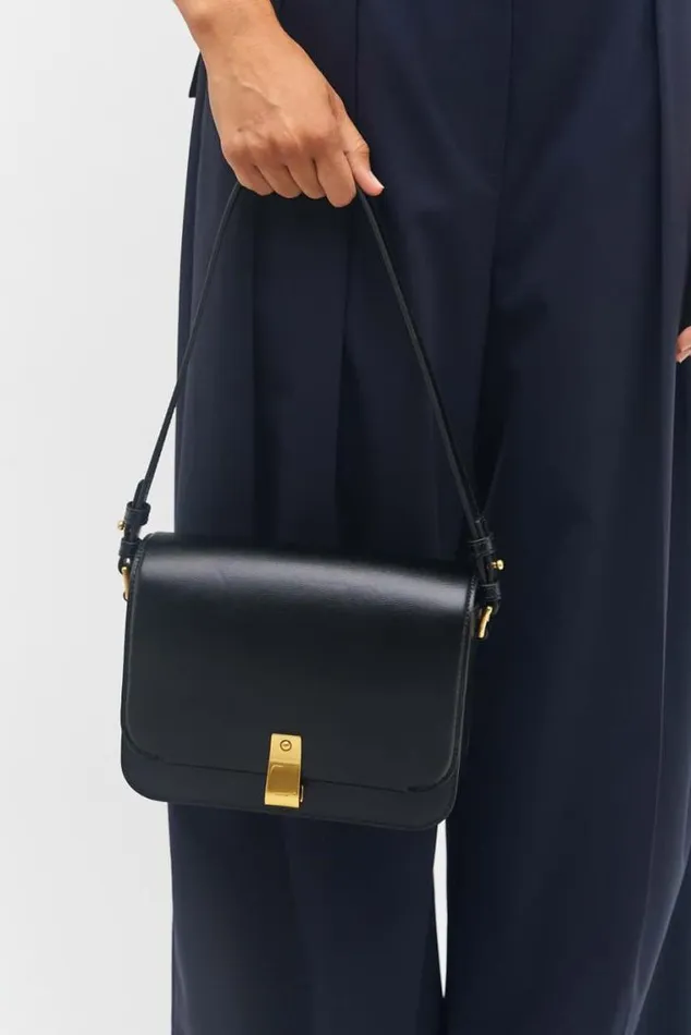 Oroton Shoulder Etta Large Day Bag Black 8211 Women