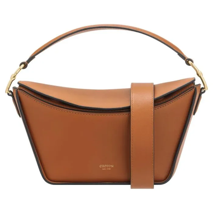 Oroton Shoulder Fable Small Day Bag Amber 8211 Women