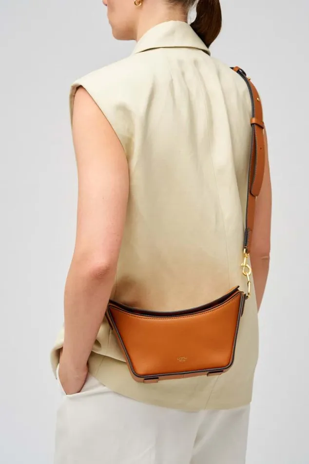 Oroton Shoulder Fable Small Day Bag Amber 8211 Women