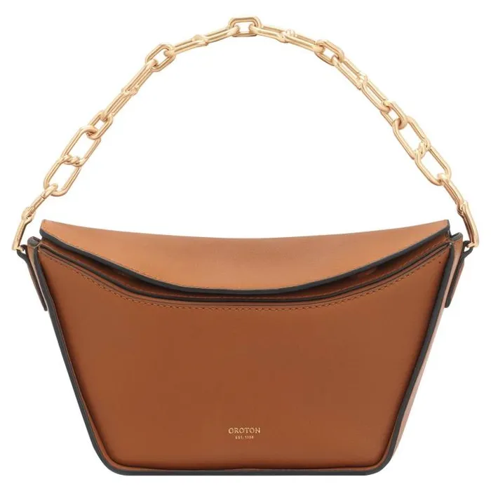 Oroton Shoulder Fable Small Day Bag Amber 8211 Women