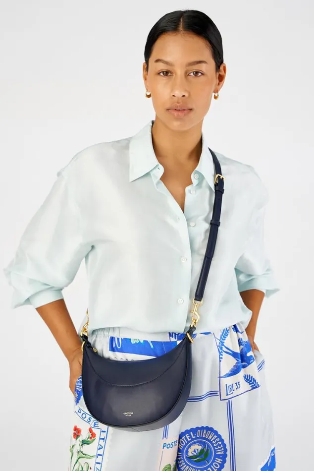 Oroton Shoulder Florence Small Shoulder Bag North Sea 8211 Women