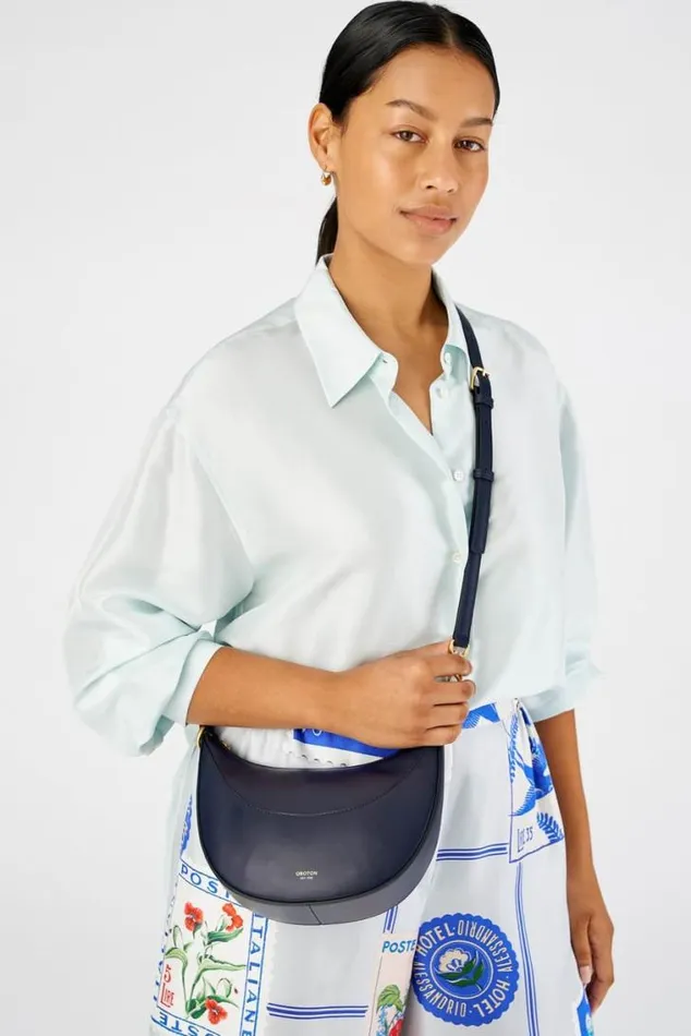 Oroton Shoulder Florence Small Shoulder Bag North Sea 8211 Women