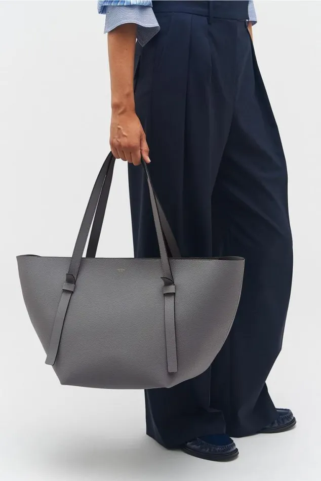 Oroton Totes Ellis Medium Tote Grey Flannel 8211 Women