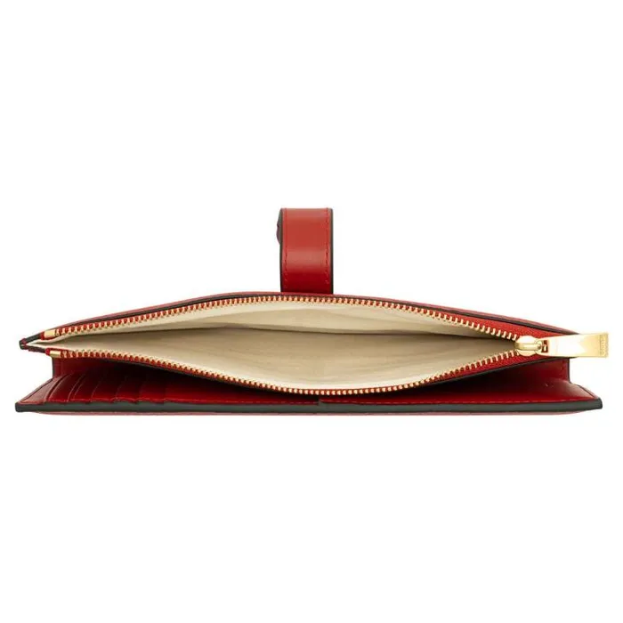 Oroton Wallets Fife Travel Wallet Dark Poppy 8211 Accessories