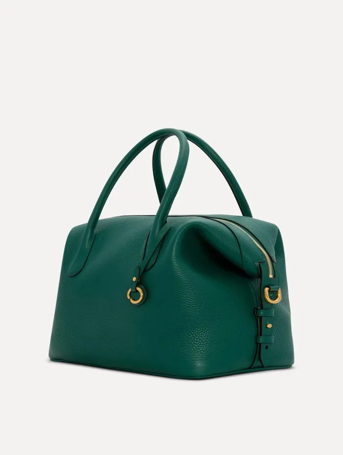 Oscar De La Renta The Dahlia Bottle Green Women Signature Handbags