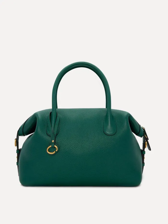Oscar De La Renta The Dahlia Bottle Green Women Signature Handbags