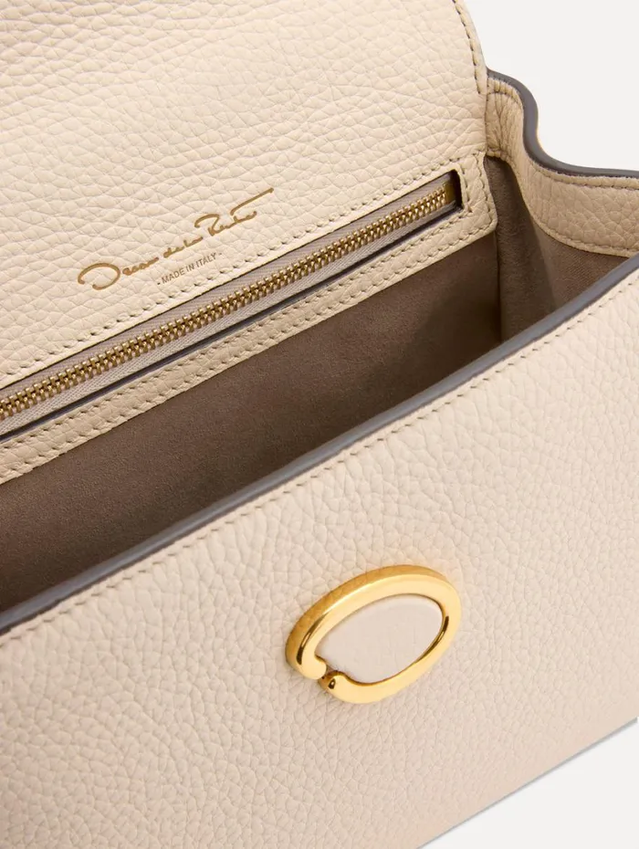 Oscar De La Renta The Mini Poppy Ivory Women Handbags Oscar De La Renta The Mini Poppy Ivory Women Handbags