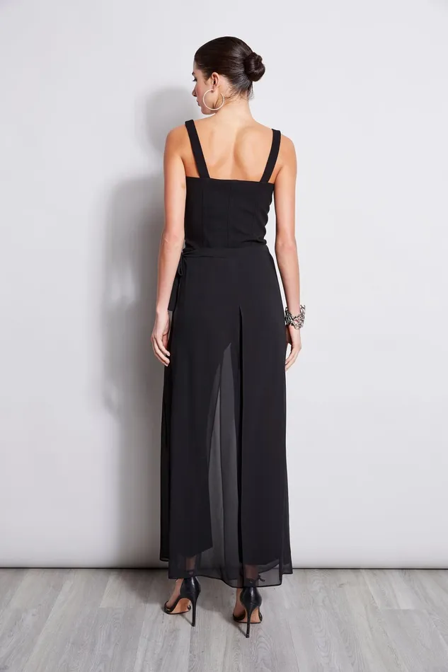 Outlet 8211 Women Bottoms Elie Tahari Overlay Pant Black