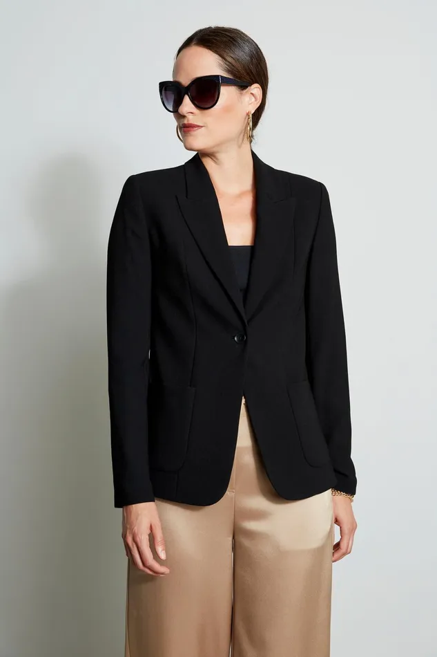 Outlet 8211 Women Jackets and Blazers Elie Tahari Wendy Jacket Black