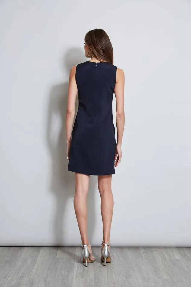 Outlet 8211 Women Sleeveless Dresses Elie Tahari Digital Floral Shift Dress Stargazer Multi