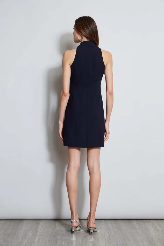Outlet 8211 Women Suiting Elie Tahari Sleeveless Double Breasted Blazer Dress Stargazer