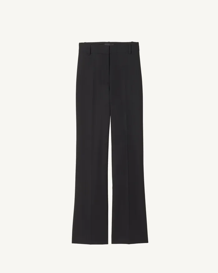 Pants and Shorts Nili Lotan Women CROPPED CORETTE PANT Black