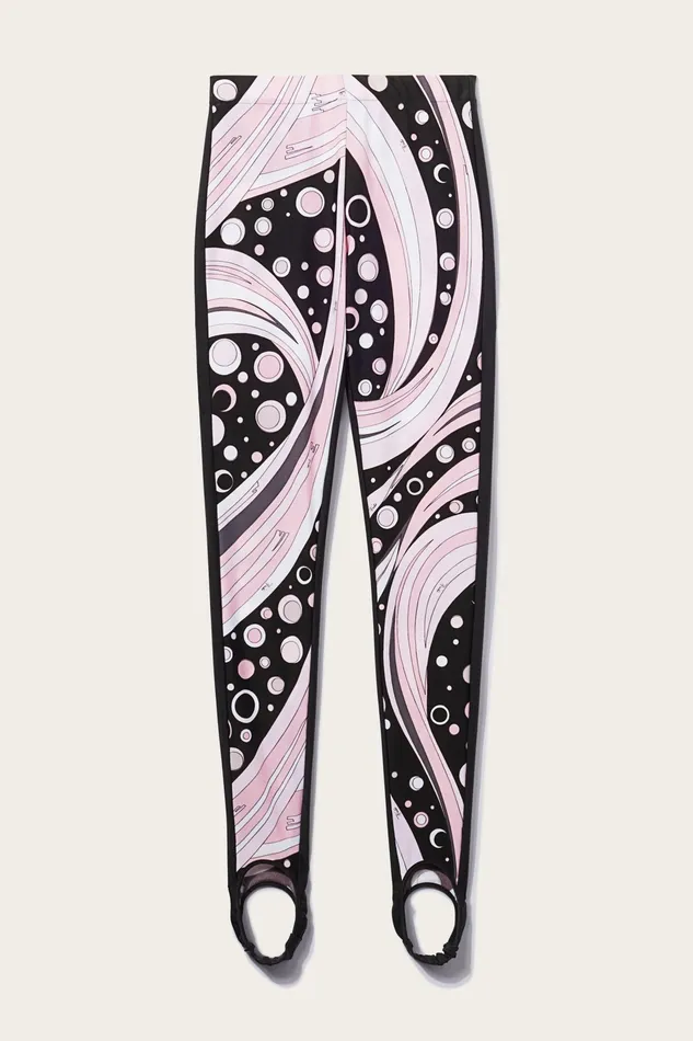 Pants And Shorts Women PUCCI FontanePrint Stirrup Leggings