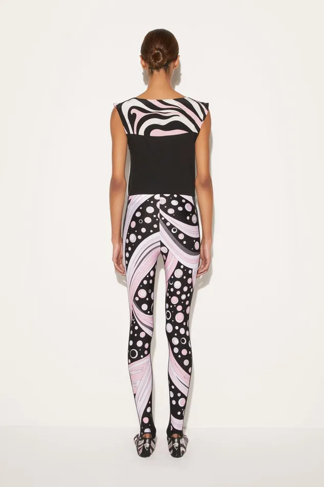 Pants And Shorts Women PUCCI FontanePrint Stirrup Leggings