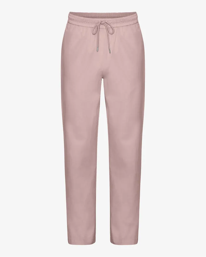 Pants Men Colorfulstandard Organic Twill Pants 8211 Faded Pink