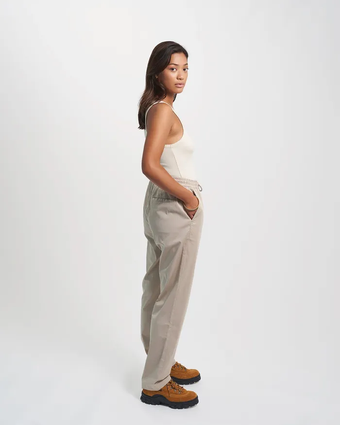 Pants Women Organic Twill Pants 8211 Oxblood Red Colorfulstandard