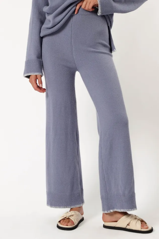 petalandpup Josslyn Knit Pant 8211 Grey Grey Women Loungewear