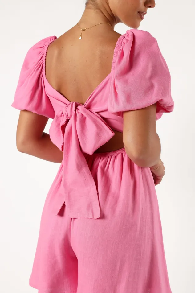 petalandpup Leni Playsuit 8211 Pink Pink Women Jumpsuits and Playsuits