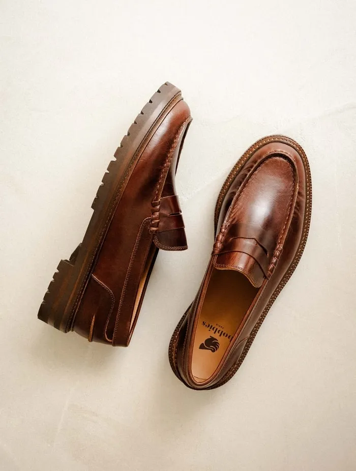 Peyton Coffee Liqueur Men Bobbies Loafers