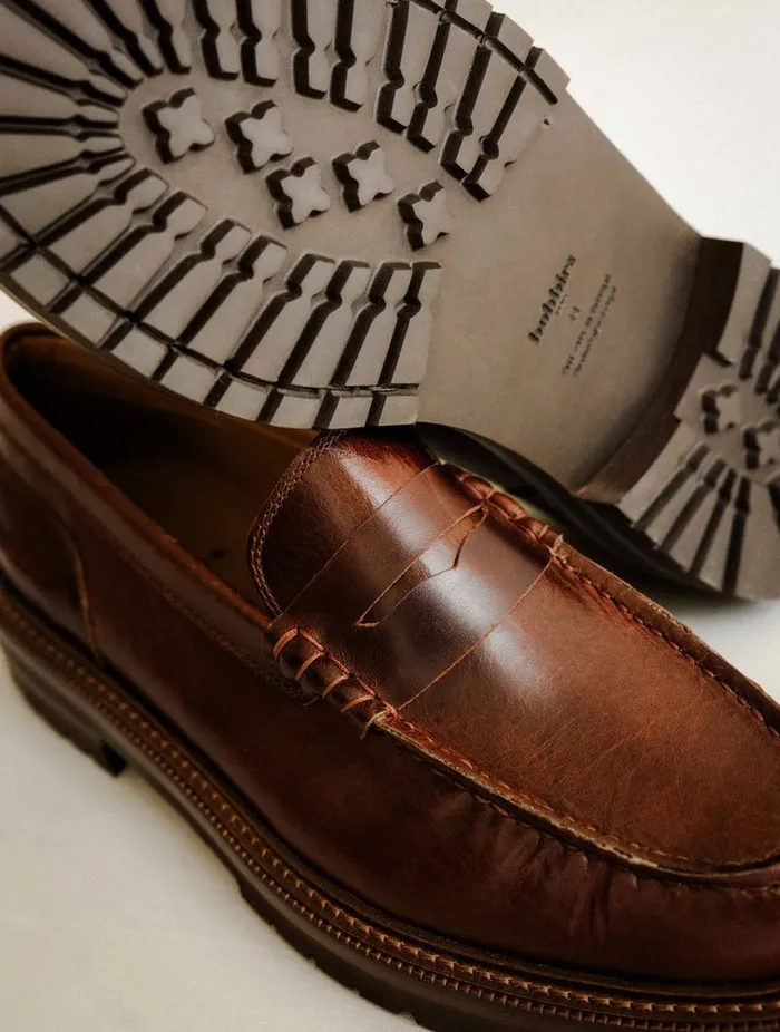 Peyton Coffee Liqueur Men Bobbies Loafers