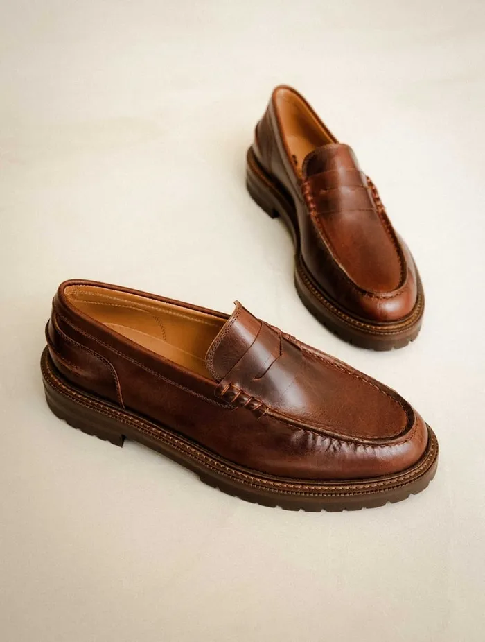 Peyton Coffee Liqueur Men Bobbies Loafers