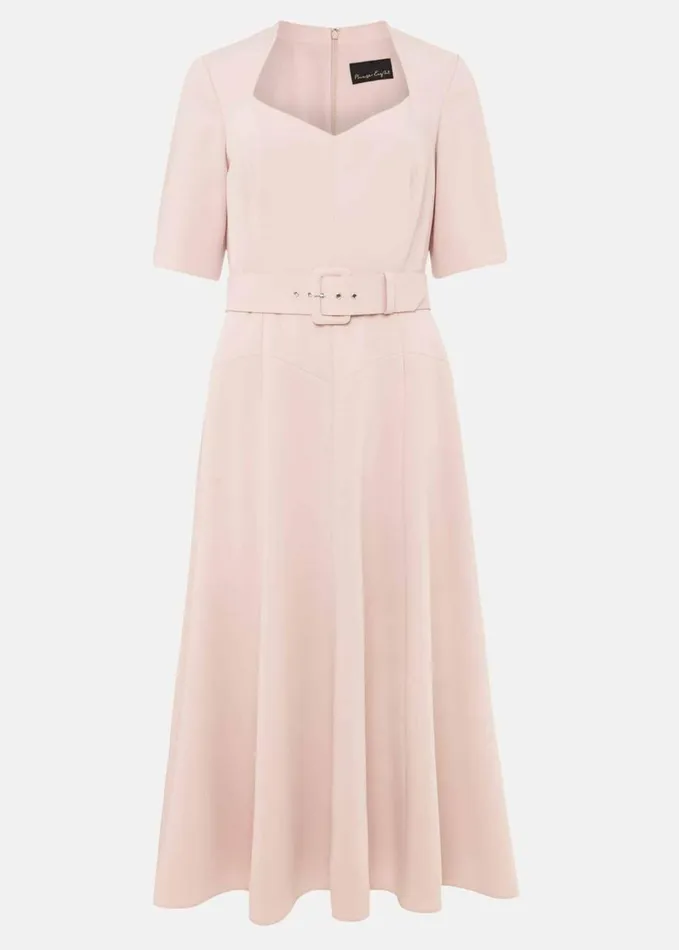 Phase Eight Abigail Fit And Flare Dress Antique Rose Women Dresses
