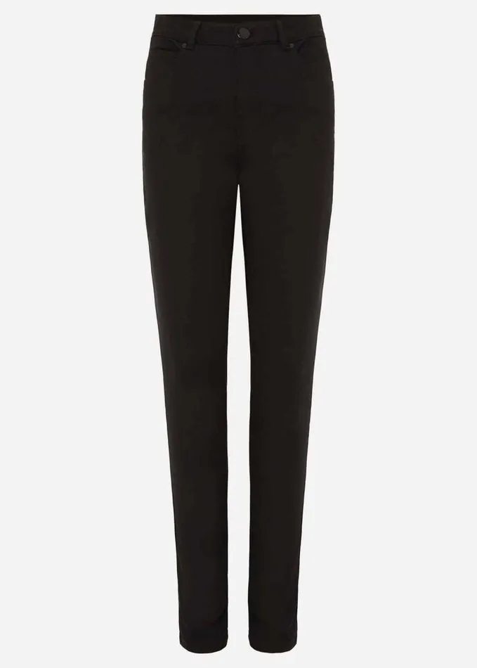 Phase Eight Abigial Sculpting Skinny Short Jean Black Women Trousers