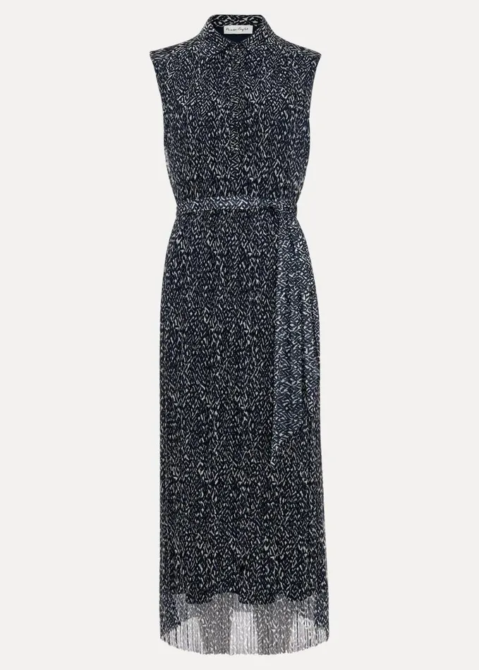 Phase Eight Adia Navy Jersey Shirt Dress Navy Women Dresses