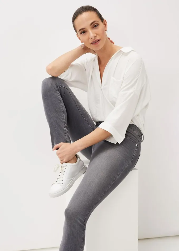 Phase Eight Aida Skinny Jean Grey Women Trousers