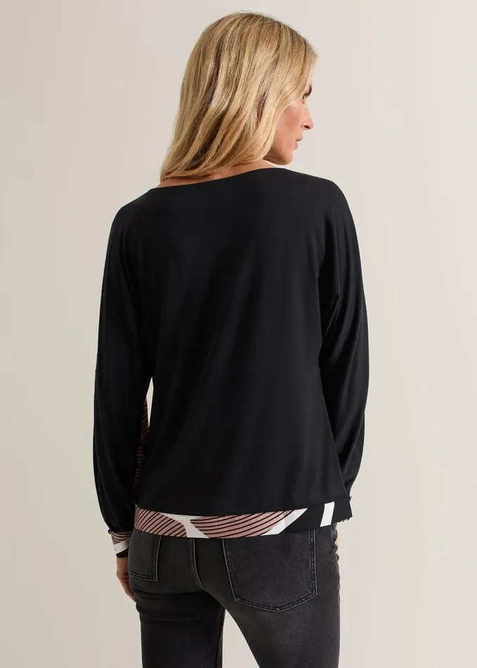 Phase Eight Alora Swirl Print Top Multicoloured Women Tops and TShirts