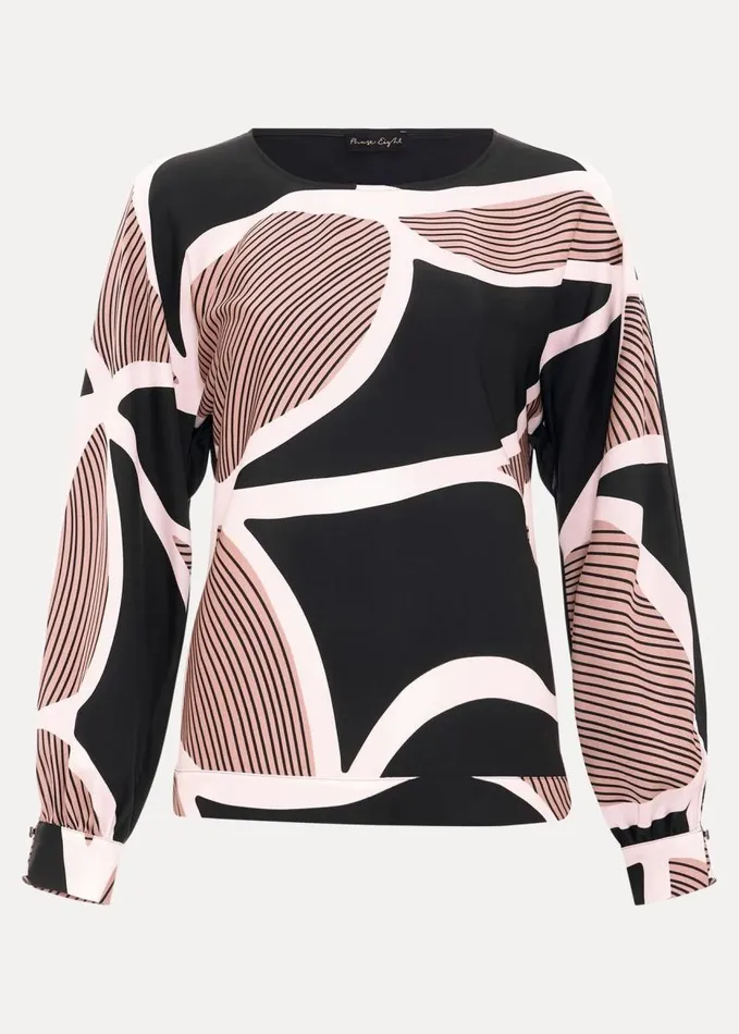 Phase Eight Alora Swirl Print Top Multicoloured Women Tops and TShirts