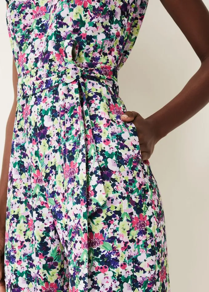 Phase Eight Arya Floral Frill Jumpsuit Multicoloured Women Dresses