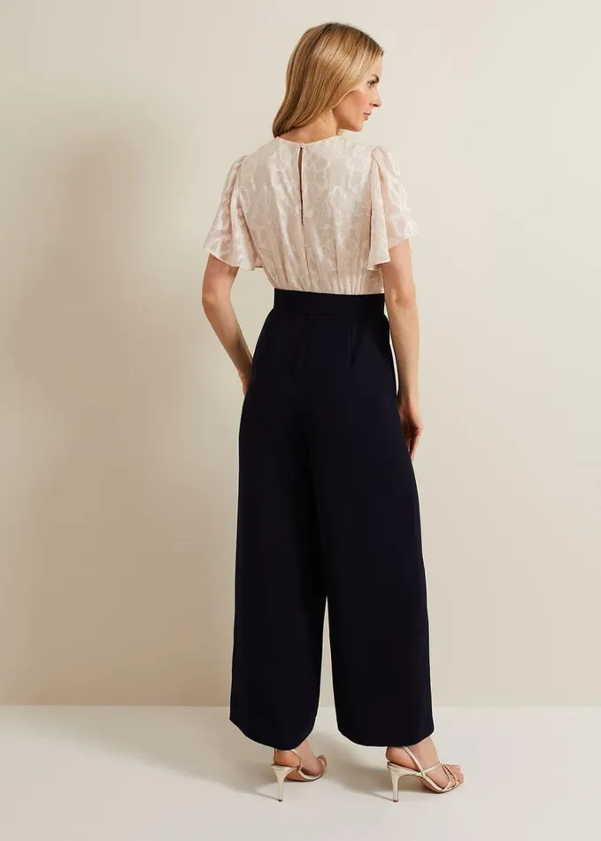Phase Eight Carolyn Burnout Jumpsuit Multicoloured Women Dresses