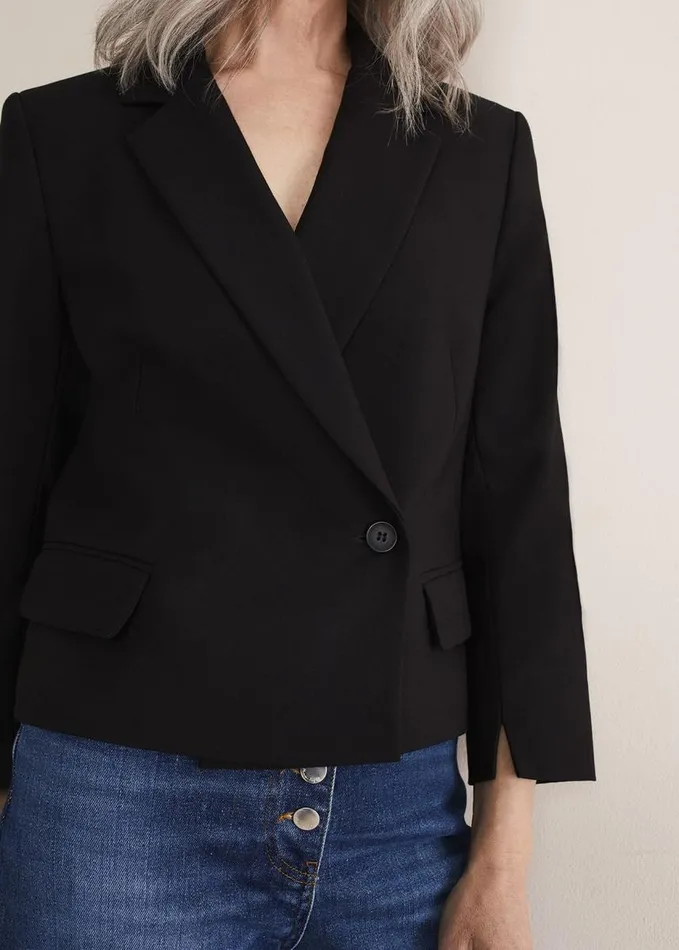 Phase Eight Christine Black Blazer Black Women Jackets