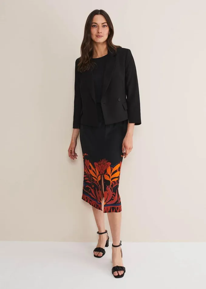 Phase Eight Christine Black Blazer Black Women Jackets