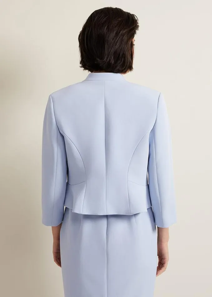 Phase Eight Daisy Jacket Pale Blue Women Jackets