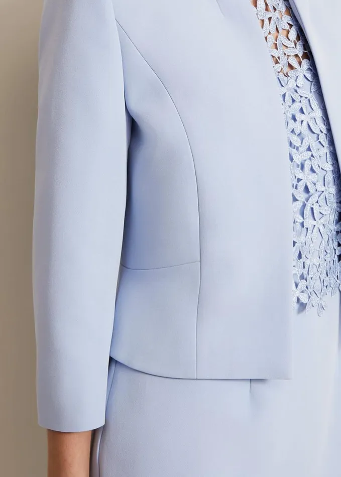 Phase Eight Daisy Jacket Pale Blue Women Jackets