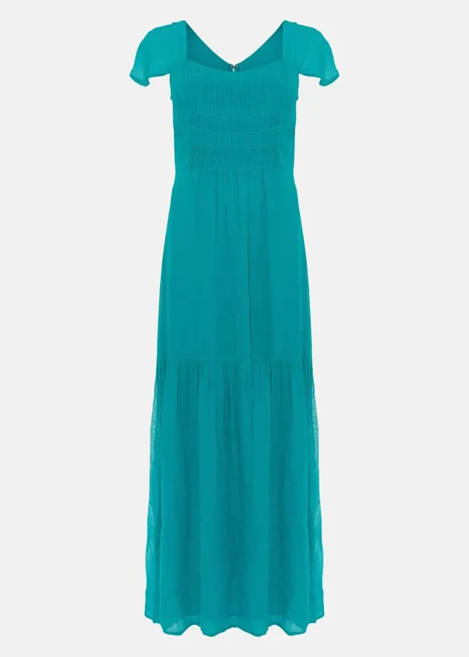 Phase Eight Dauphine Maxi Dress Blue Women Knitwear