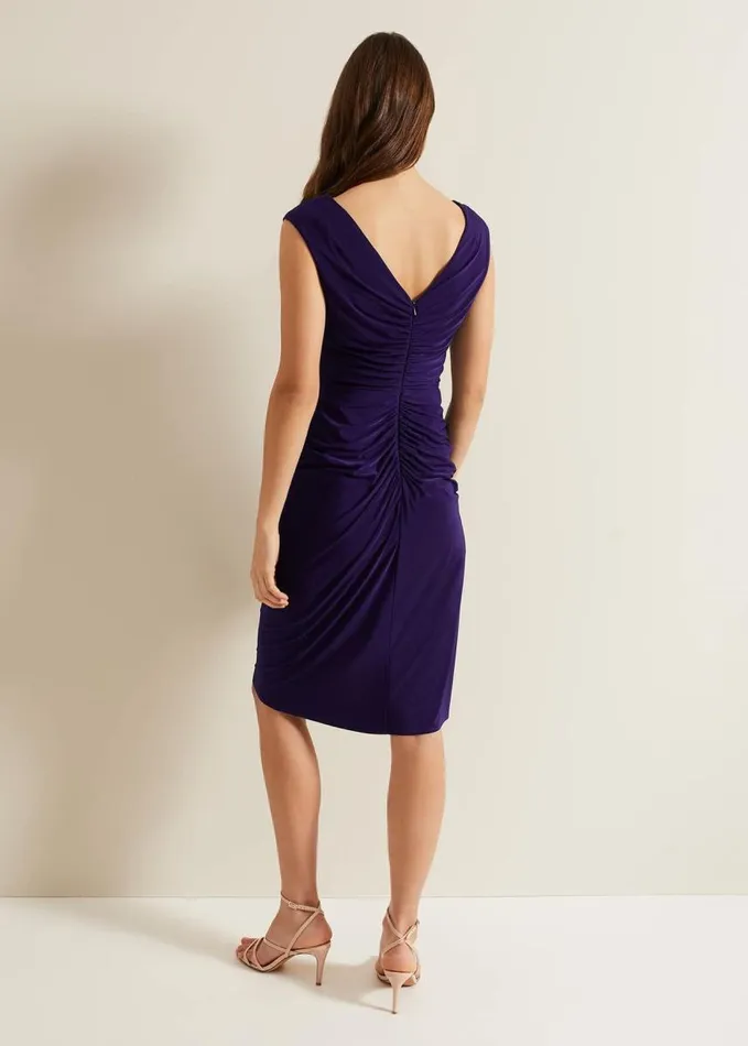 Phase Eight Donna Bodycon Dress Purple Women Dresses