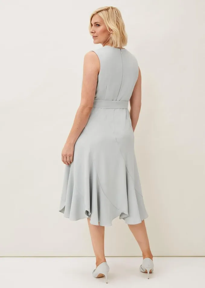 Phase Eight Elena Sleeveless Dress Peppermint Women Dresses