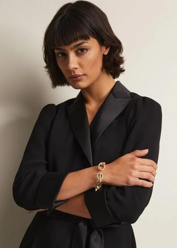 Phase Eight Gold Chain Bracelet Gold Women Jewellery